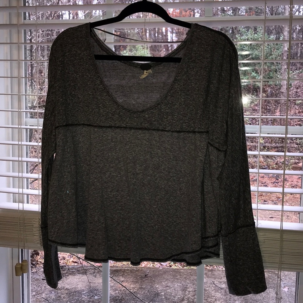 Free people long sleeve shirt
